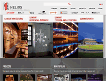Tablet Screenshot of heliospls.ro